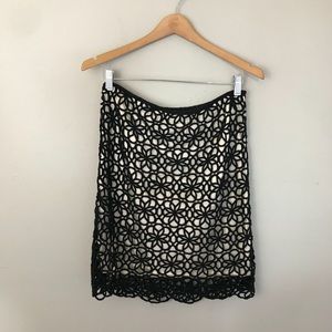 ANTHROPOLOGIE: Postal Service Floral Skirt